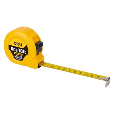 Plieninė matavimo juosta 5 m/19 mm Deli Tools EDL9005Y