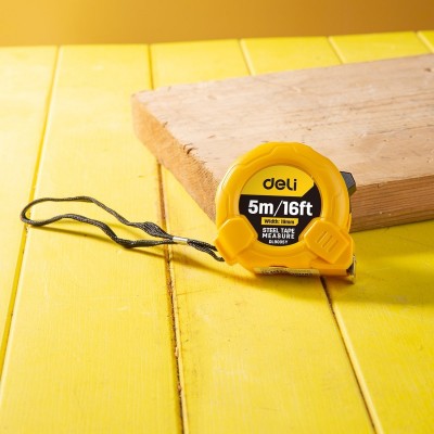 Plieninė matavimo juosta 5 m/19 mm Deli Tools EDL9005Y