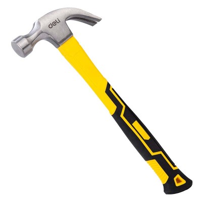 0,5 kg plaktukas Deli Tools EDL5002 (geltonas)-Rankiniai