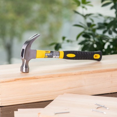 0,5 kg plaktukas Deli Tools EDL5002 (geltonas)-Rankiniai