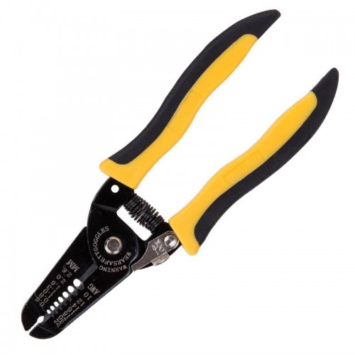 Laidų nuėmiklis 0,6-2.6 mm Deli Tools EDL2607 (juoda ir