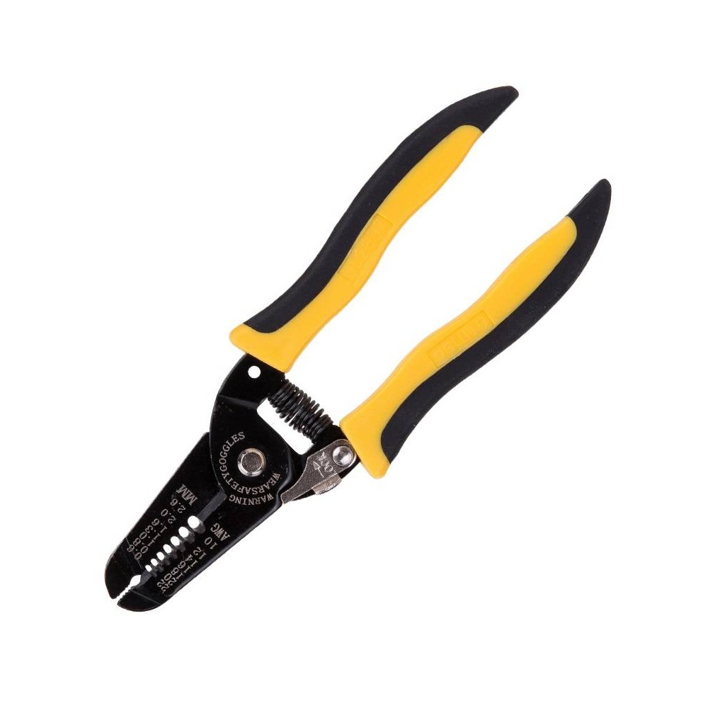 Laidų nuėmiklis 0,6-2.6 mm Deli Tools EDL2607 (juoda ir