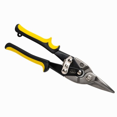 Aviacinės žirklės 250 mm Deli Tools EDL20030 (juodai geltonos