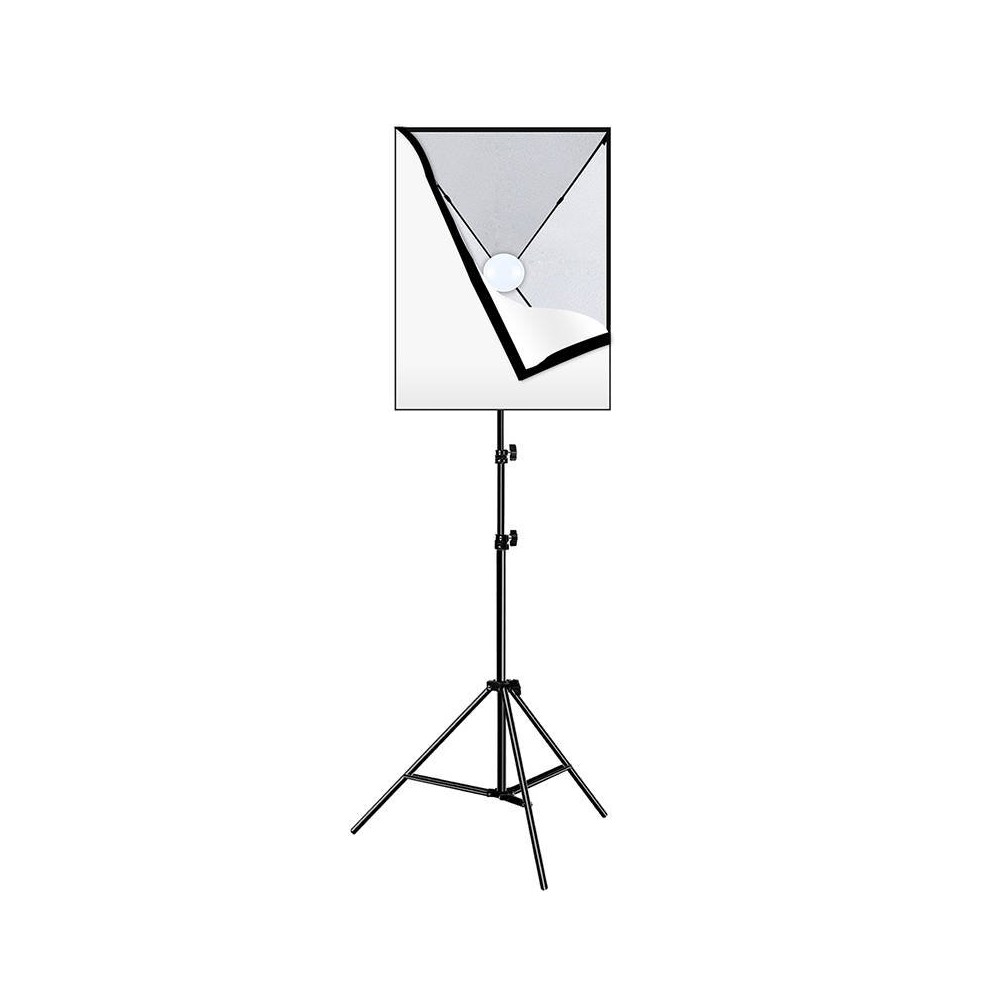 Puluz Studijinis softboxas 50x70cm, trikojis, LED lemputė 1 vnt