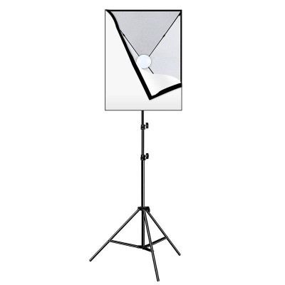 Puluz Studijinis softboxas 50x70cm, trikojis, LED lemputė 1 vnt