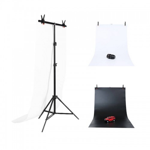 Puluz Fotostudijos fono atrama 70x200cm + fonai 2 vnt