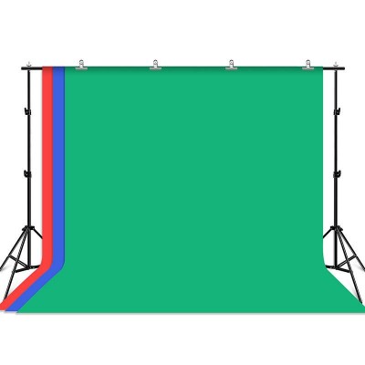 Puluz Fotostudijos fono atrama 2x3 m + fonai 3 vnt