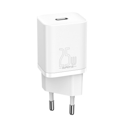 "Baseus Super Si" greitasis įkroviklis 1C 25W su USB-C laidas