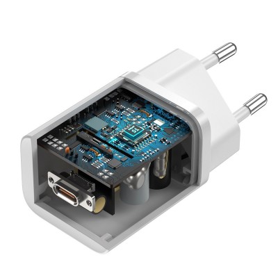 "Baseus Super Si" greitasis įkroviklis 1C 25W su USB-C laidas