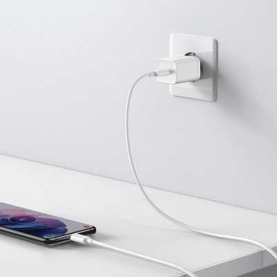 "Baseus Super Si" greitasis įkroviklis 1C 25W su USB-C laidas