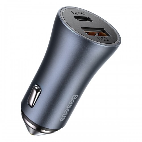 "Baseus Golden Contactor Pro" automobilinis įkroviklis, USB +