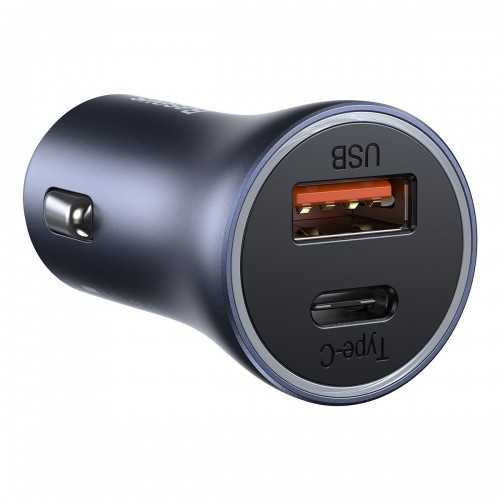 "Baseus Golden Contactor Pro" automobilinis įkroviklis, USB +