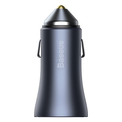 "Baseus Golden Contactor Pro" automobilinis įkroviklis, USB +