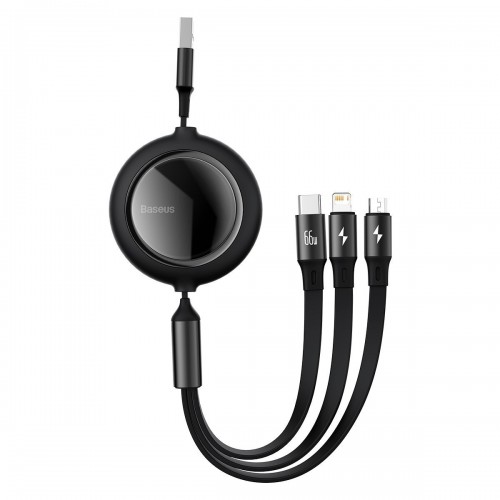 USB kabelis 3in1 Baseus Bright Mirror, USB į micro USB / USB-C