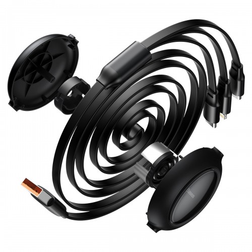 USB kabelis 3in1 Baseus Bright Mirror, USB į micro USB / USB-C