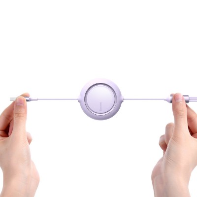 USB kabelis 3in1 Baseus Bright Mirror, USB į micro USB / USB-C