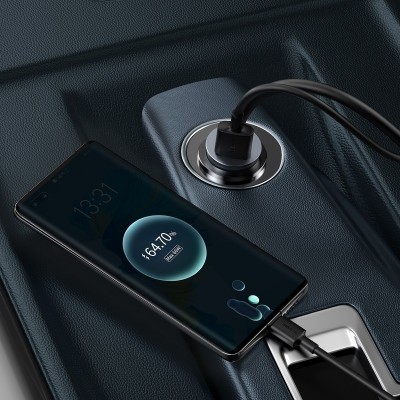 "Baseus Share Together" automobilinis įkroviklis su ilgintuvu