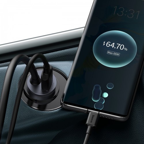 "Baseus Share Together" automobilinis įkroviklis su ilgintuvu