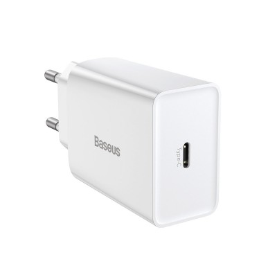 "Baseus Speed Mini" greitasis įkroviklis, USB-C, PD, 3A, 20W