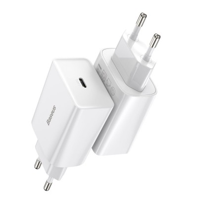 "Baseus Speed Mini" greitasis įkroviklis, USB-C, PD, 3A, 20W