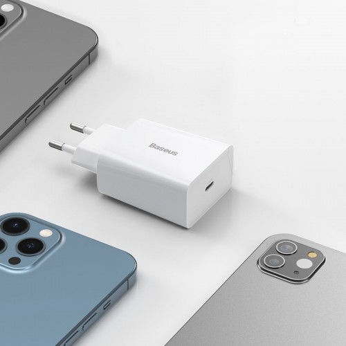 "Baseus Speed Mini" greitasis įkroviklis, USB-C, PD, 3A, 20W