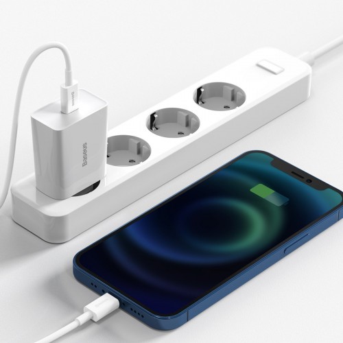 "Baseus Speed Mini" greitasis įkroviklis, USB-C, PD, 3A, 20W