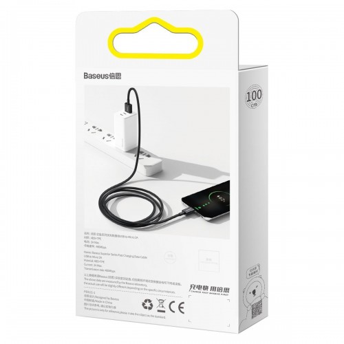 "Baseus Superior" serijos kabelis USB-Micro USB, 2A, 2 m