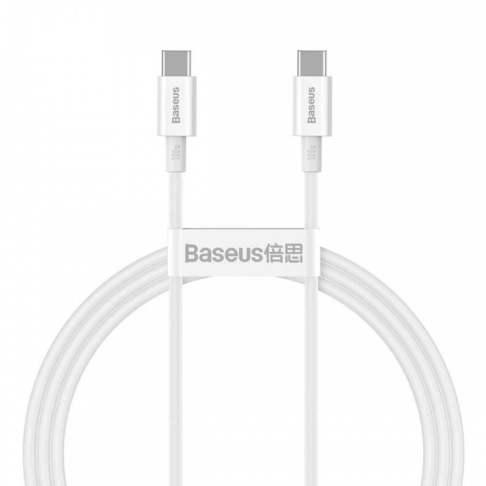 "Baseus Superior" serijos USB kabelis-C į USB-C, 100 W, 1 m