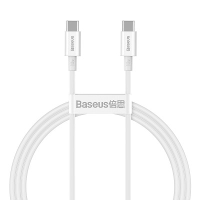 "Baseus Superior" serijos USB kabelis-C į USB-C, 100 W, 1 m