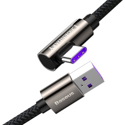 Kabelis iš USB į USB-C Baseus Legend serijos, 66W, 1 m