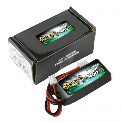 Akumuliatorius Gens Ace 400mAh 7.4V 35C 2S1P LiPo-LiFePO4