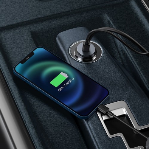 "Baseus Share Together" automobilinis įkroviklis su ilgintuvu