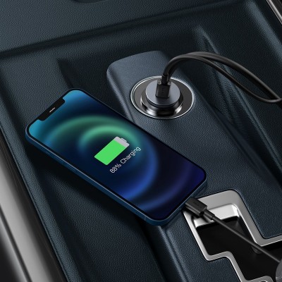 "Baseus Share Together" automobilinis įkroviklis su ilgintuvu