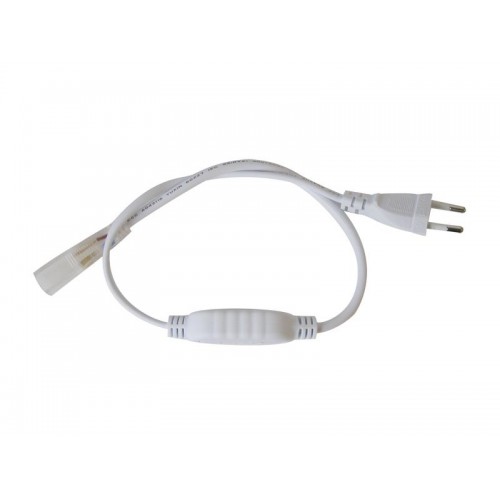 Flexo PVC laidas LED juostai 3528, 230 V, 0,5 m-LED juostų