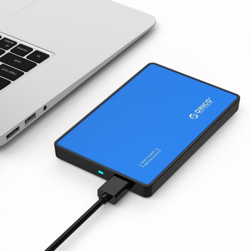 Kietųjų diskų išorinis korpusas Orico SSD/HDD 2,5" SATA III