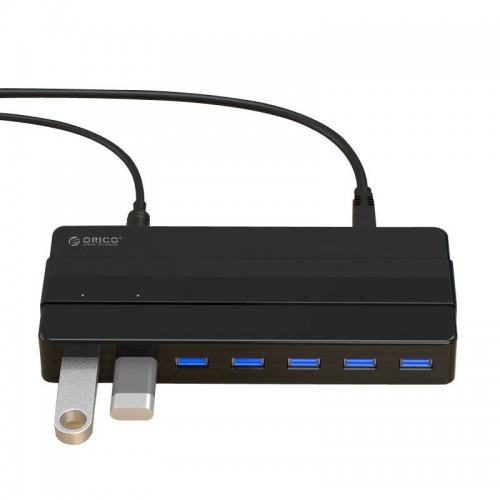 Adapterio koncentratorius 7-IN-1 Orico USB 3.0 + USB 3.0
