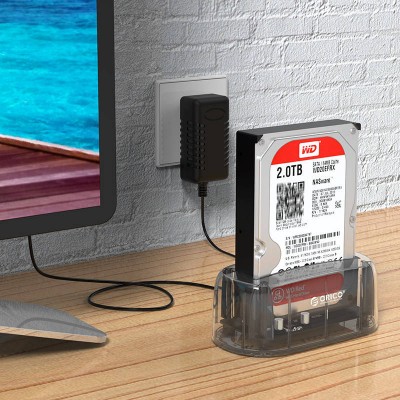Prisijungimo stotelė Orico 1-vieta HDD/SSD 3,5" USB-C