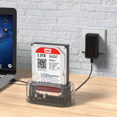 Prisijungimo stotelė Orico 1-vieta HDD/SSD 3,5" USB-C