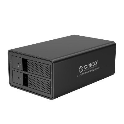 Kietųjų diskų korpusas Orico, skirtas 2 lizdų 3,5" HDD USB 3.0