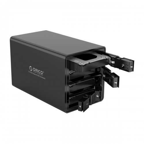 Kietųjų diskų korpusas Orico HDD, 3,5 colio, 4 vietos, USB 3.0