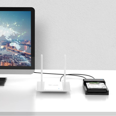 Stotelė Orico, skirta 2,5 / 3,5 colių HDD, USB 3.1 C tipo