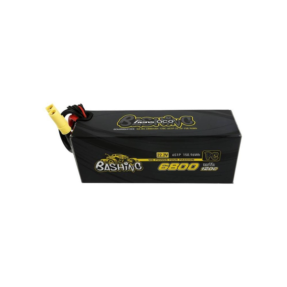 Akumuliatorius LiPo Gens Ace Bashing 6800mAh 22.2V 6S1P 120C