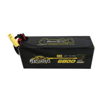 Akumuliatorius LiPo Gens Ace Bashing 6800mAh 22.2V 6S1P 120C