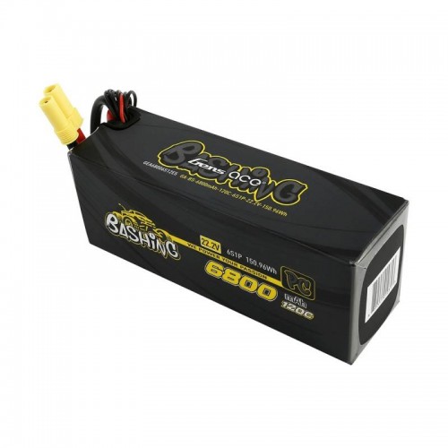 Akumuliatorius LiPo Gens Ace Bashing 6800mAh 22.2V 6S1P 120C