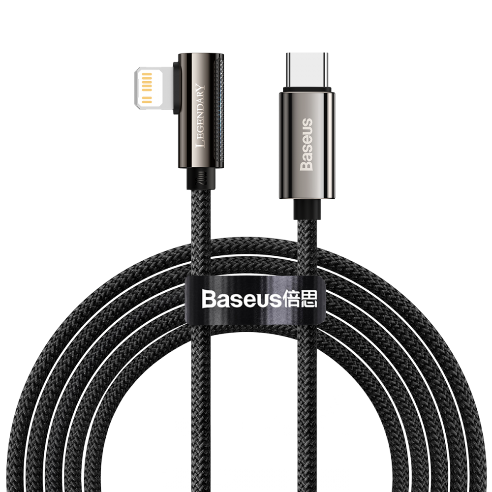 USB kabelis-C į "Lightning" Baseus Legend serijos, PD, 20W, 1 m USB kabelis-C į "Lightning" Baseus Legend serijos, PD, 20W, 1 m