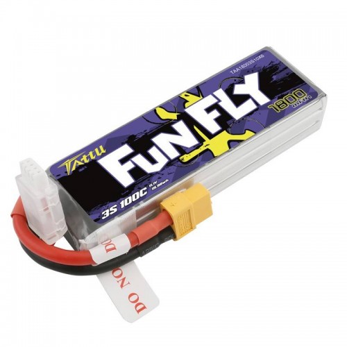 Akumuliatorius Tattu Funfly 1800mAh 11,1V 100C 3S1P