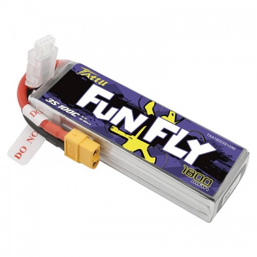Akumuliatorius Tattu Funfly 1800mAh 11,1V 100C 3S1P