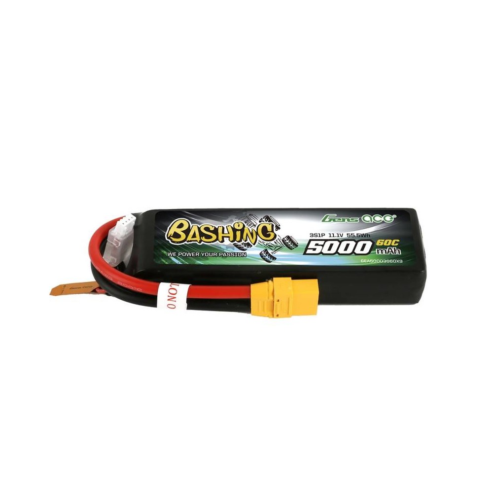 Akumuliatorius LiPo Gens Ace Bashing 5000mAh 11,1V 3S1P 60C