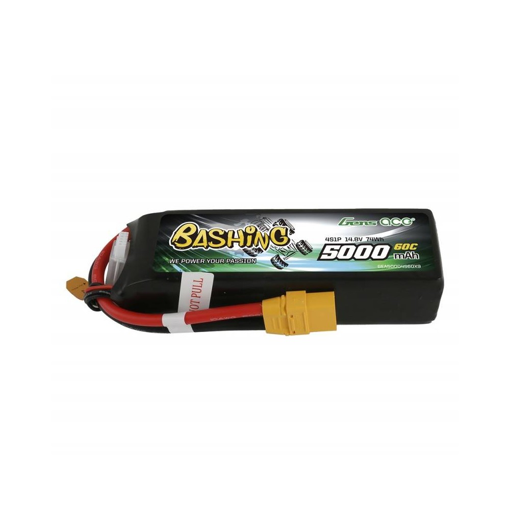 Akumuliatorius LiPo Gens Ace Bashing 5000mAh 14,8V 60C-LiFePO4