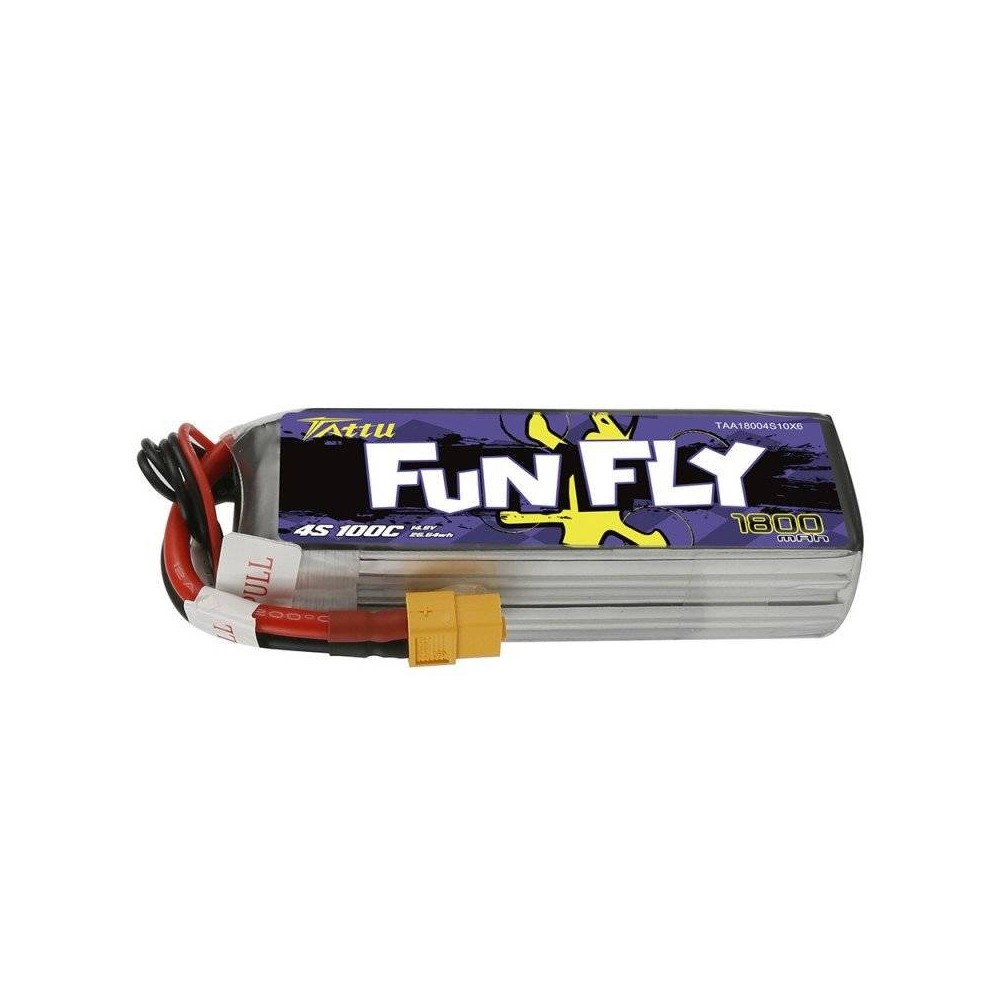 Akumuliatorius Tattu Funfly 1800mAh 14,8V 100C 4S1P